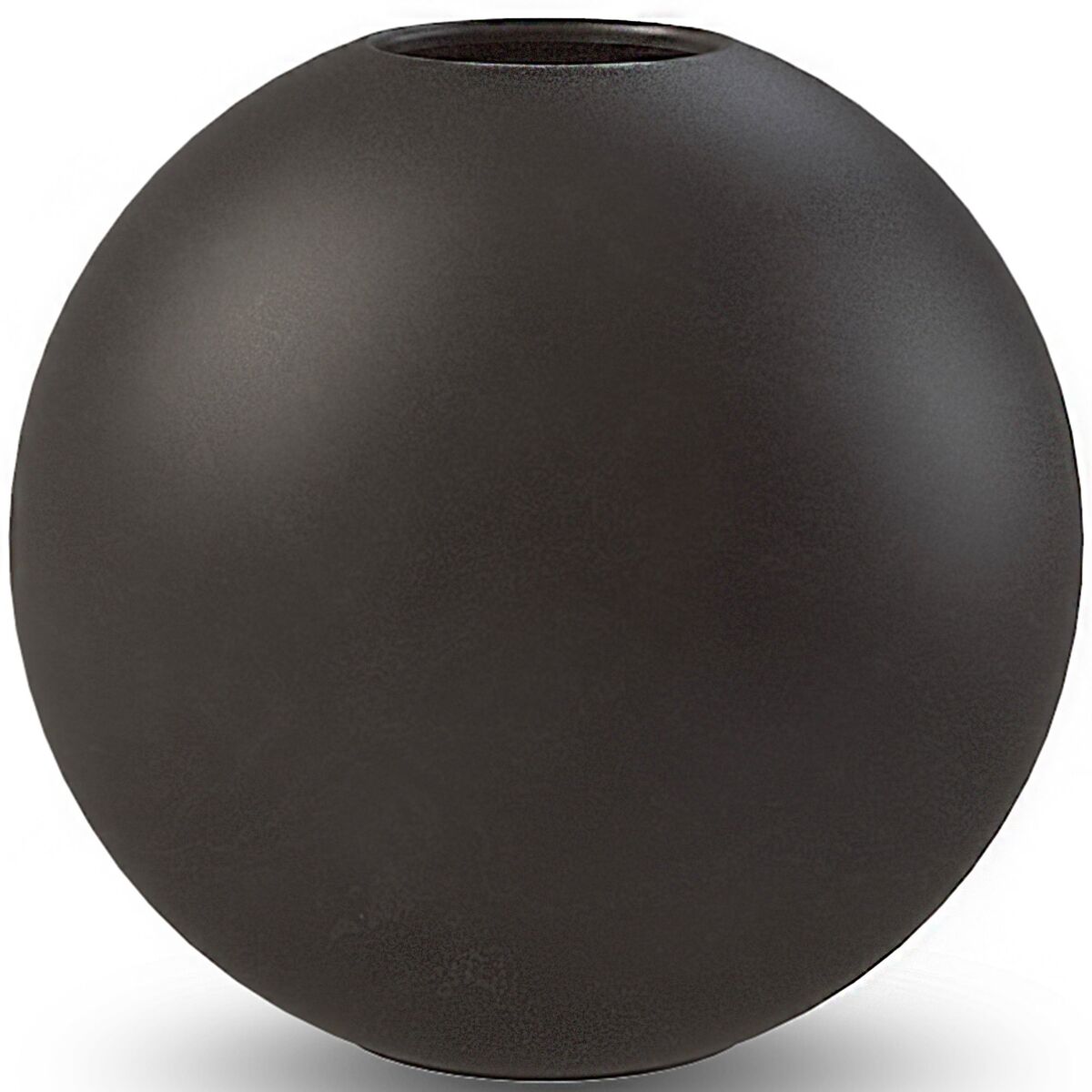 Ball vase, 10 cm, black