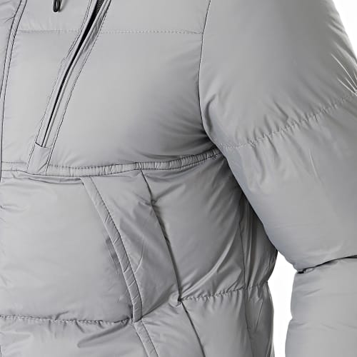 Doudoune Capuche Gris