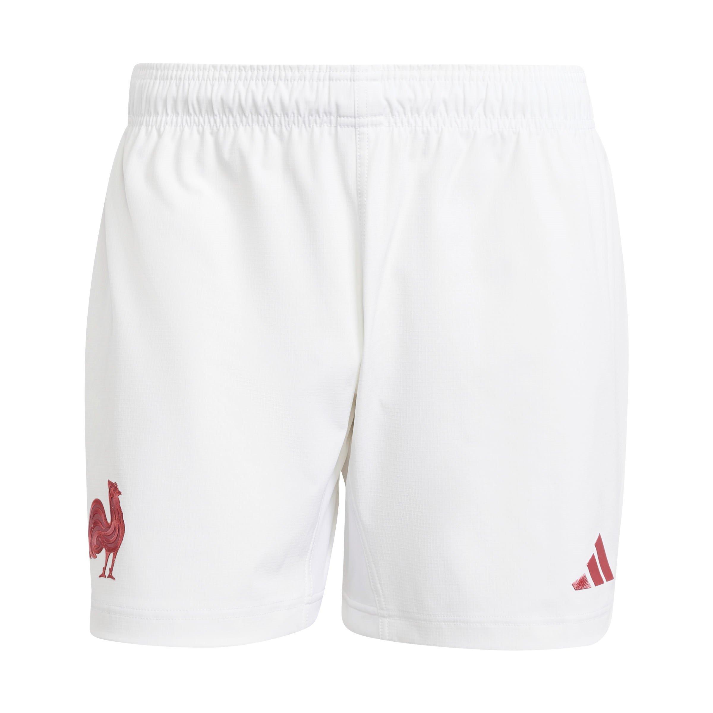 adidas France Rugby Home Shorts 2024 Adults