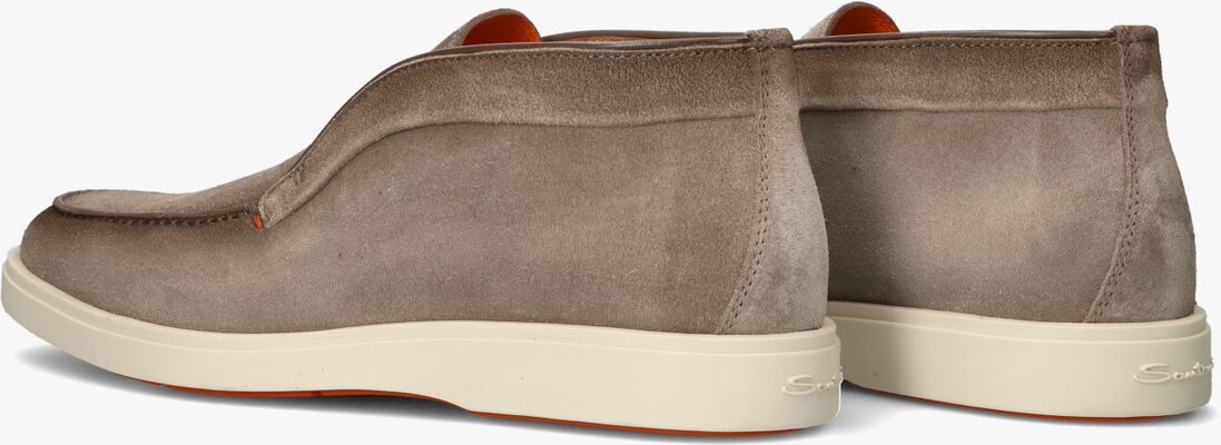 beige santoni hoge sneakers digits