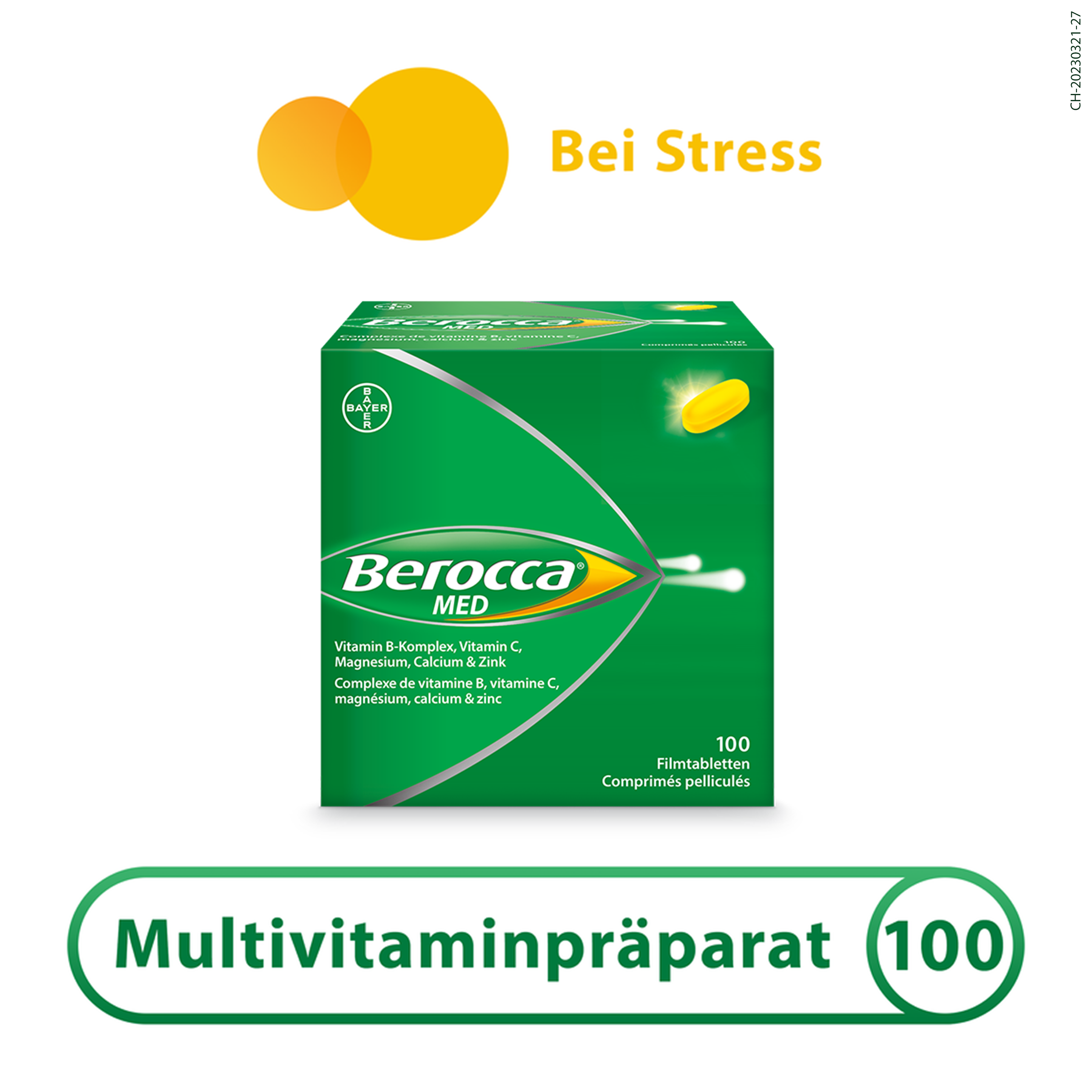 BEROCCA MED<br>100 Stück, Blister, Filmtablette