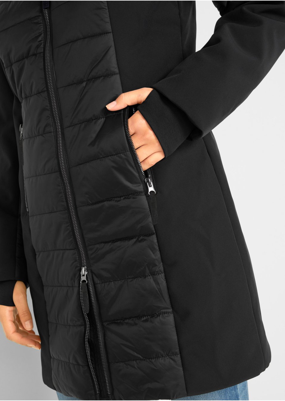 Veste longue outdoor imperméable