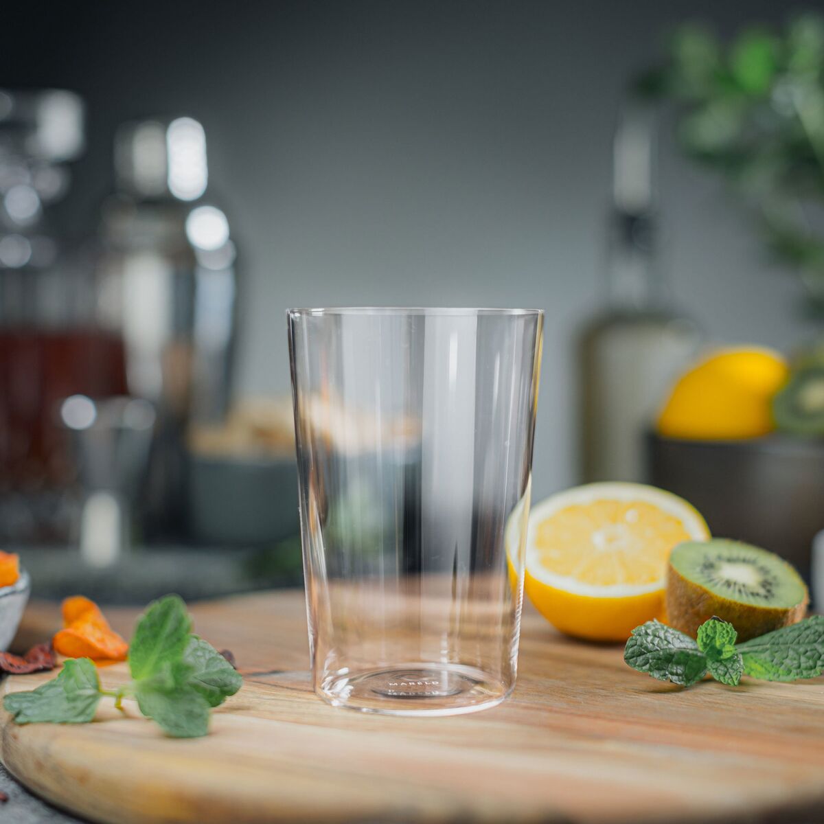 Tynt ølglass 35 cl, 2 stk. krystallglass