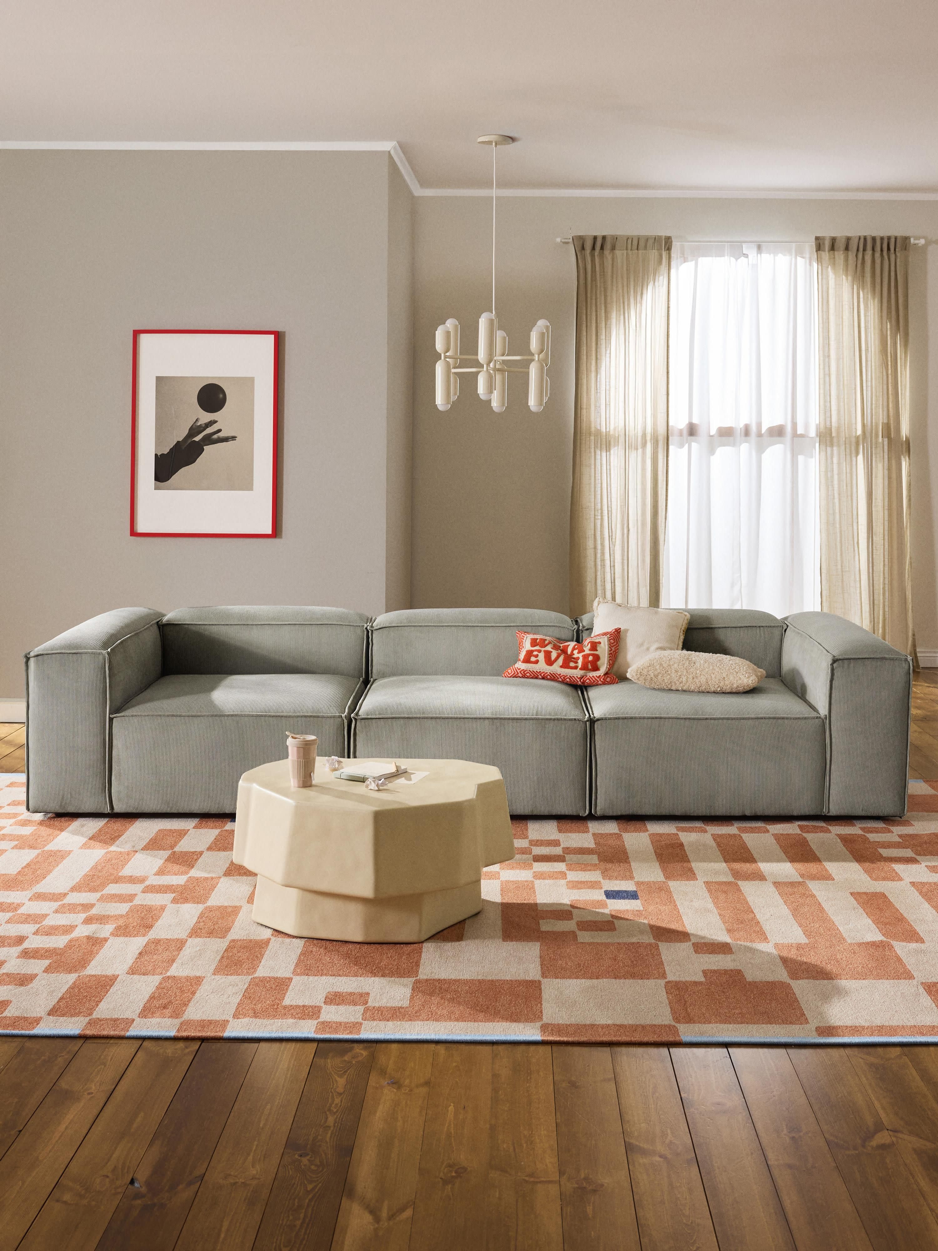 Modulaire bank Lennon (4-zits) van corduroy