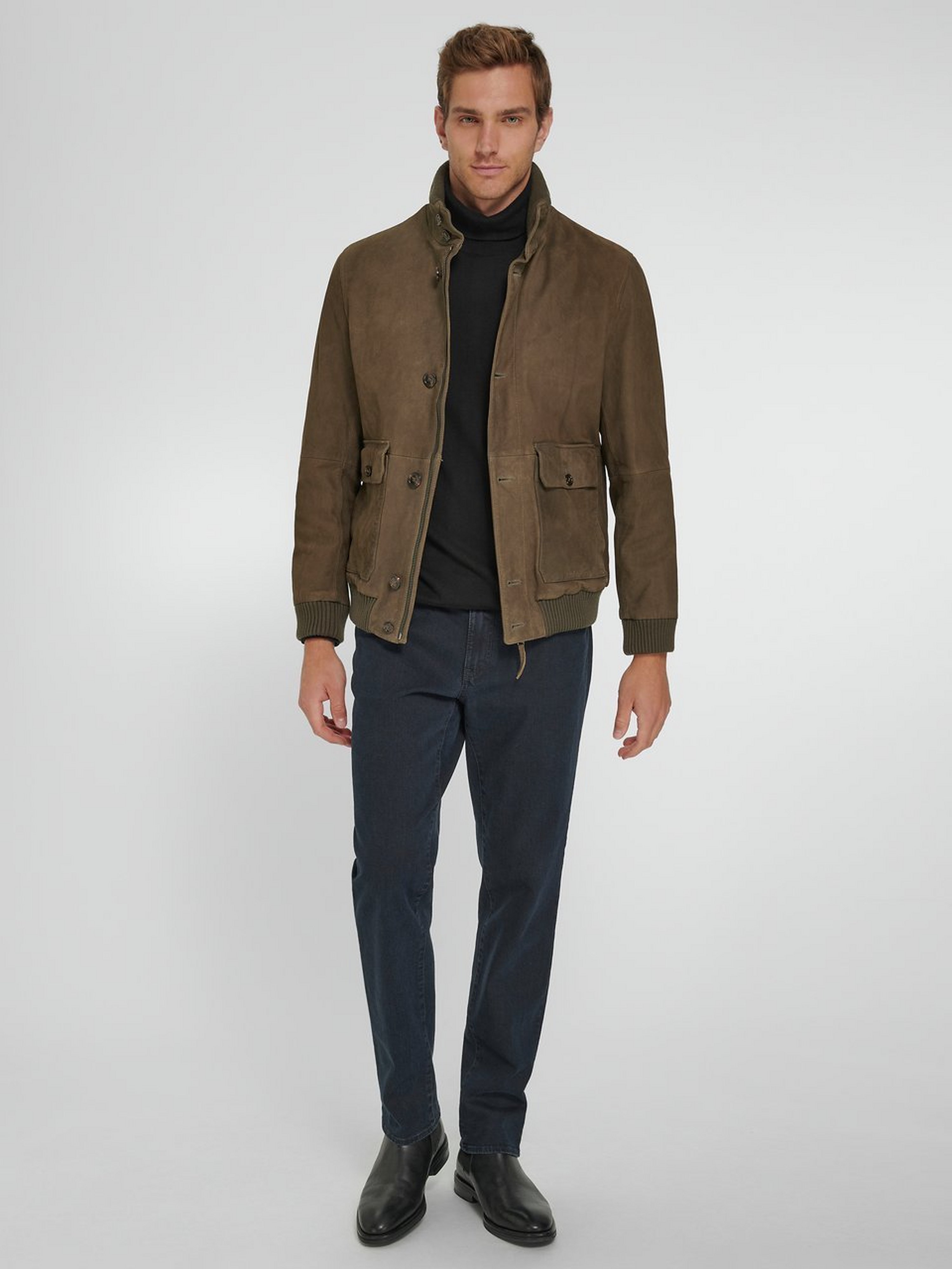 Lederblouson