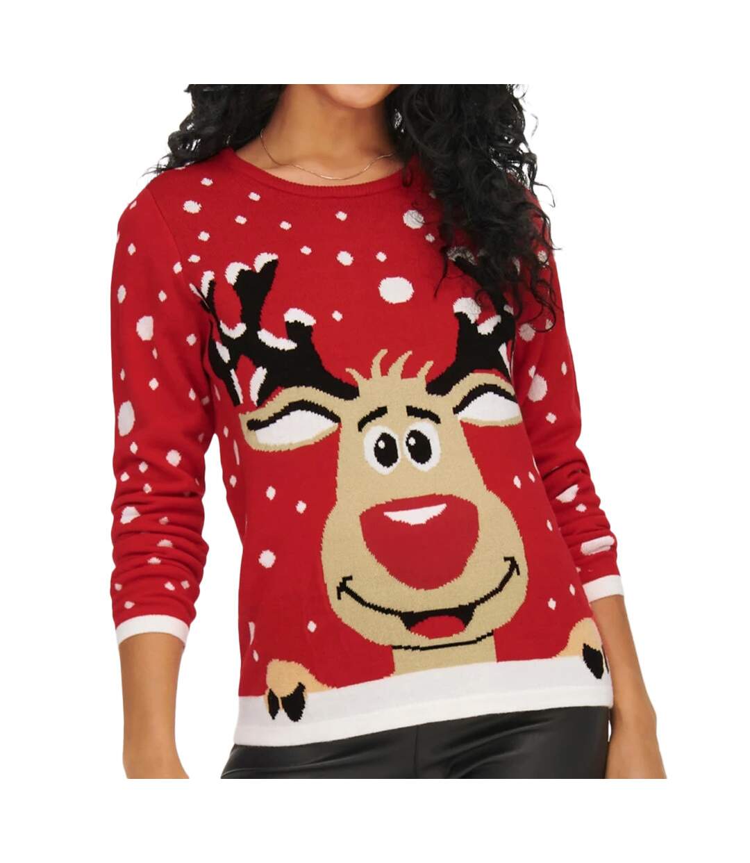 Pull Rouge Femme JDY Lucia