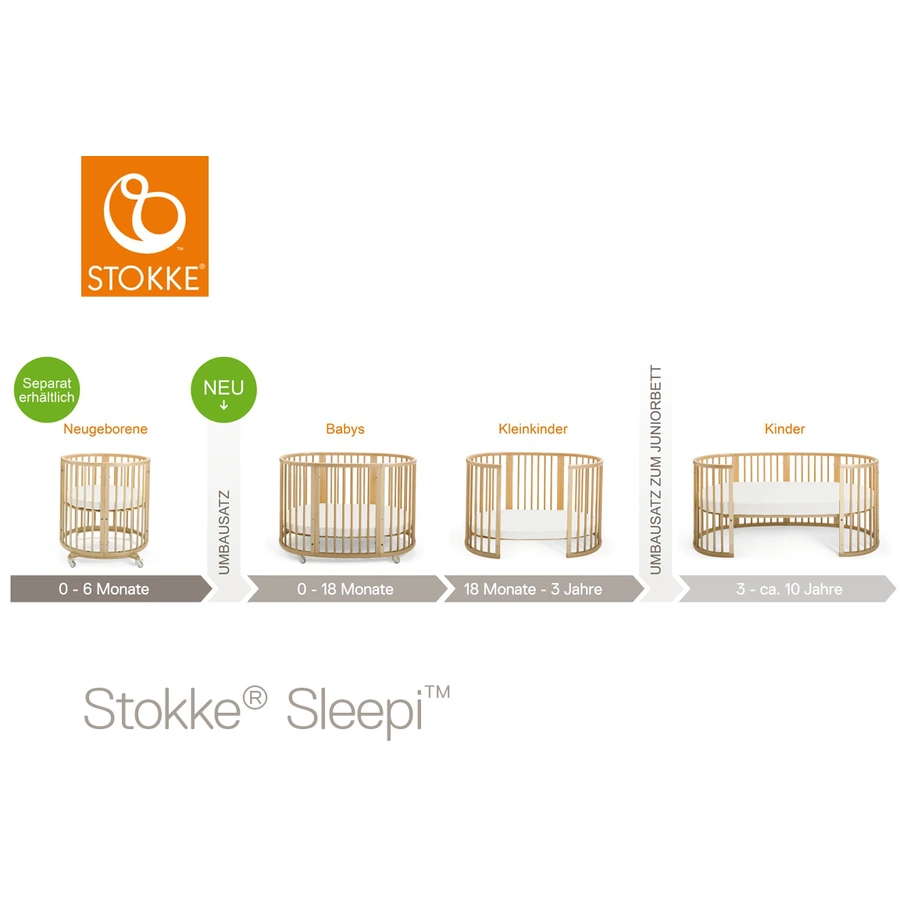 STOKKE® Sleepi™ Mini Hazy Grey