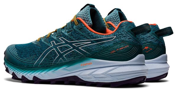 Chaussures Running Asics Gel Trabuco 10 Vert Rose Femme