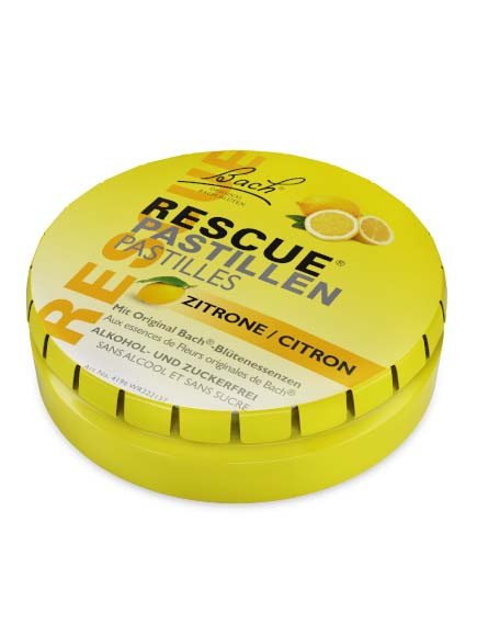 RESCUE Pastillen Zitrone Ds 50 g<br>50 g, Dose, Pastillen, Zitrone