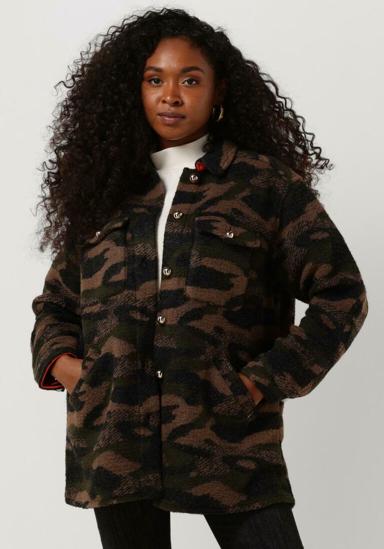 MOS MOSH groene mos mosh jack vera camo jacket