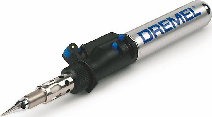Fer à souder à gaz Dremel 2000 Versatip + 6 accessoires et fil d’étain