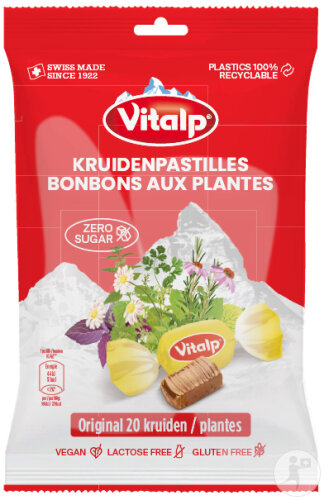 Vitalp Bonbons Sans Sucre Original 75g