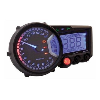 Compteur Digital Koso RX2N Gp style multifonctions universel Universel