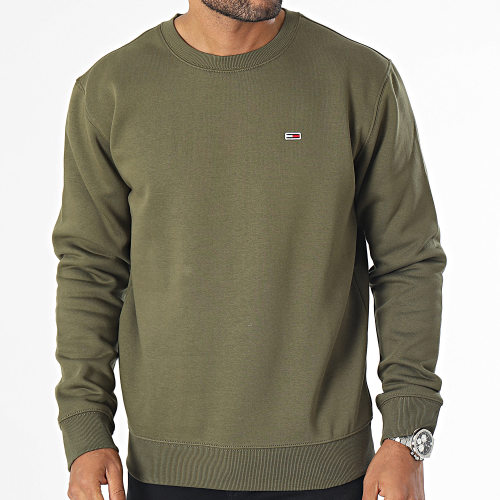 Sweat Crewneck Regular Fleece 9591 Vert Kaki