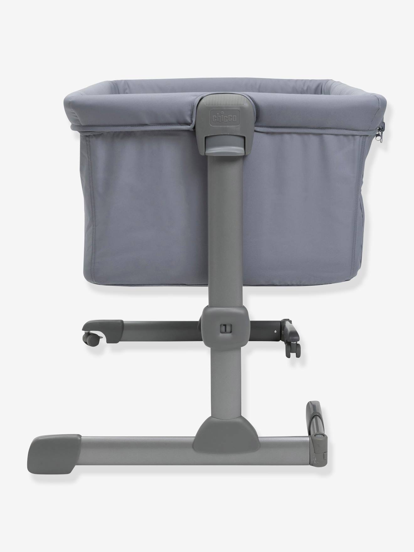 Berço Chicco Next2Me Essential para dormir junto com a família, azul
