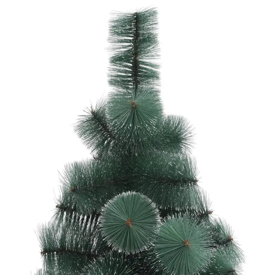 vidaXL Kunstkerstboom met standaard 120 cm PET groen
