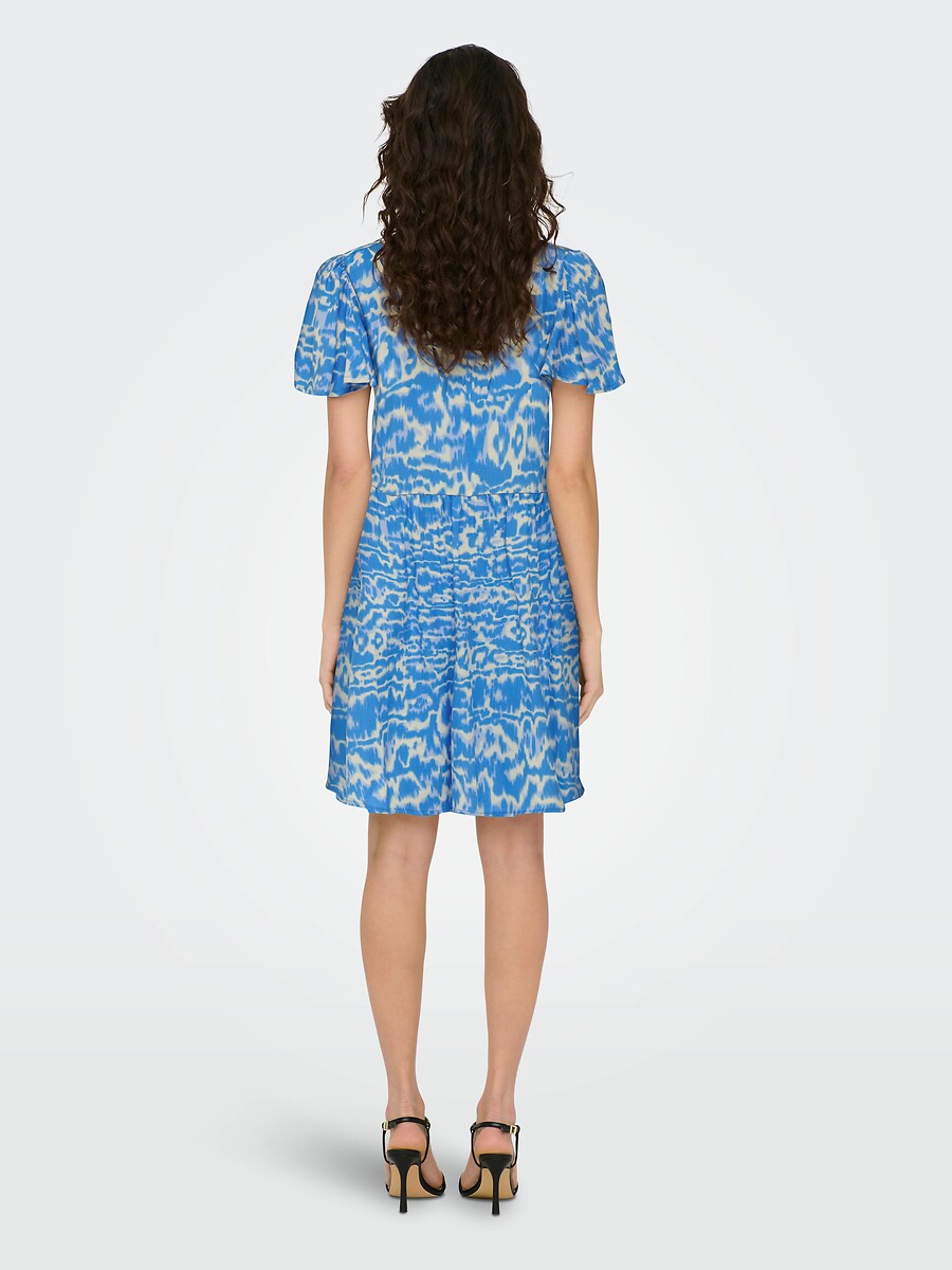JDY<br>Vestido listrado, evasê