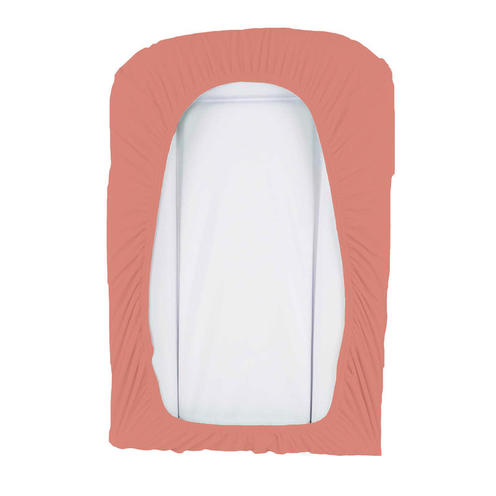Housse Matelas à Langer 50x75 cm Terracotta - FEE MOI DORMIR