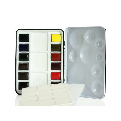 GOLDEN QoR Mini Aquarellkasten