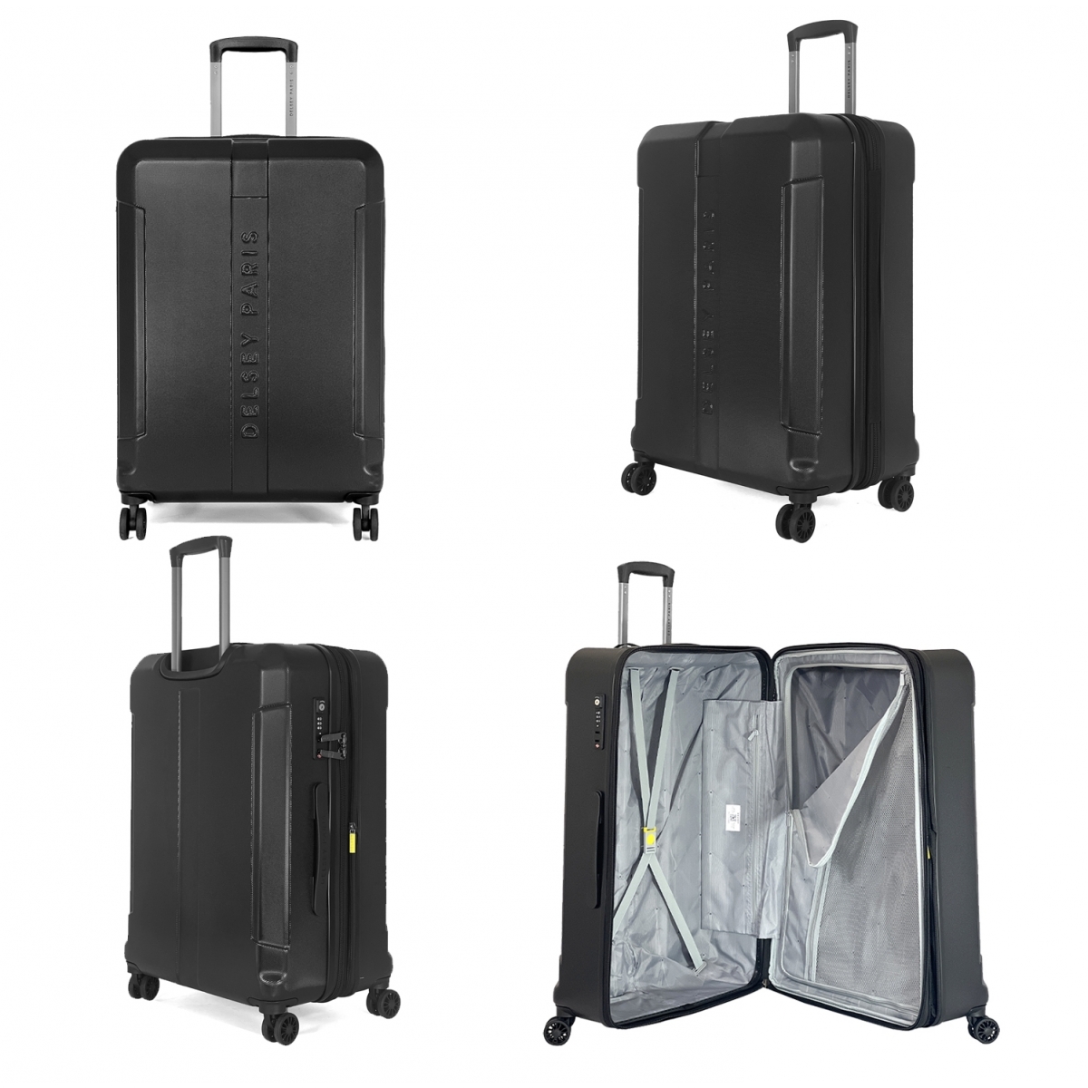 Delsey Valise moyenne rigide extensible Delsey Départ TSA 65cm