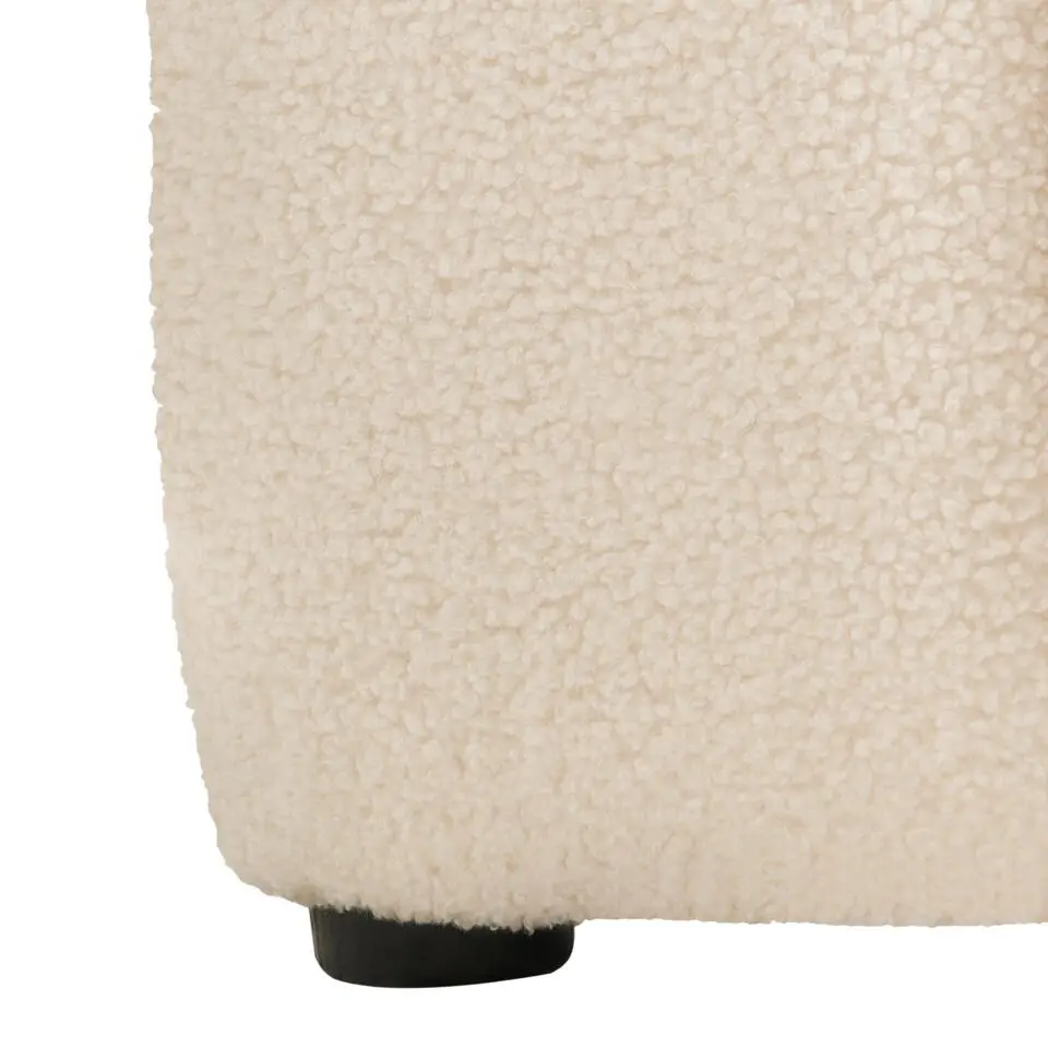 KAGE - Fauteuil - Lichtbeige - Bouclé