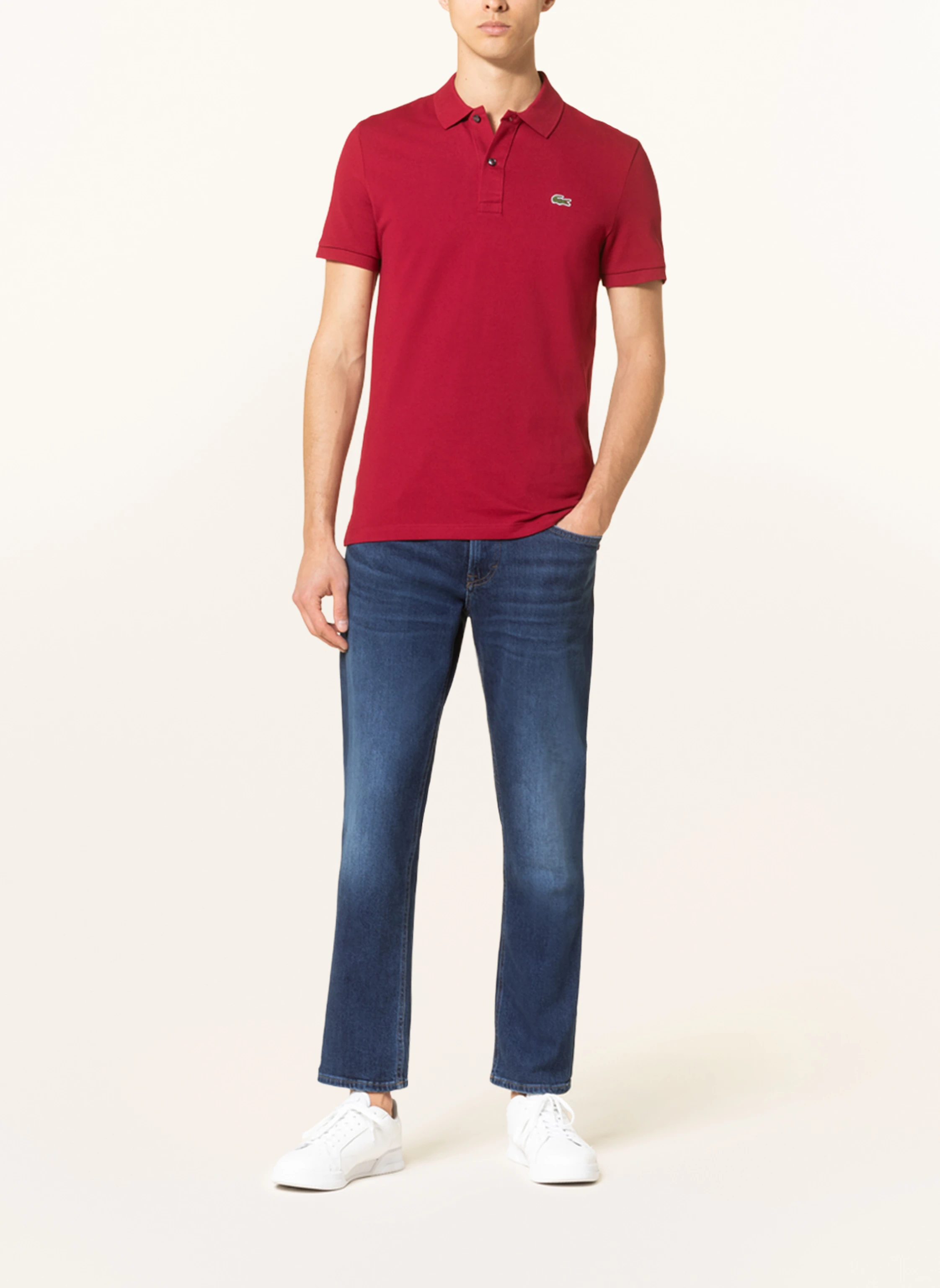 LACOSTE Piqué-Poloshirt Slim Fit