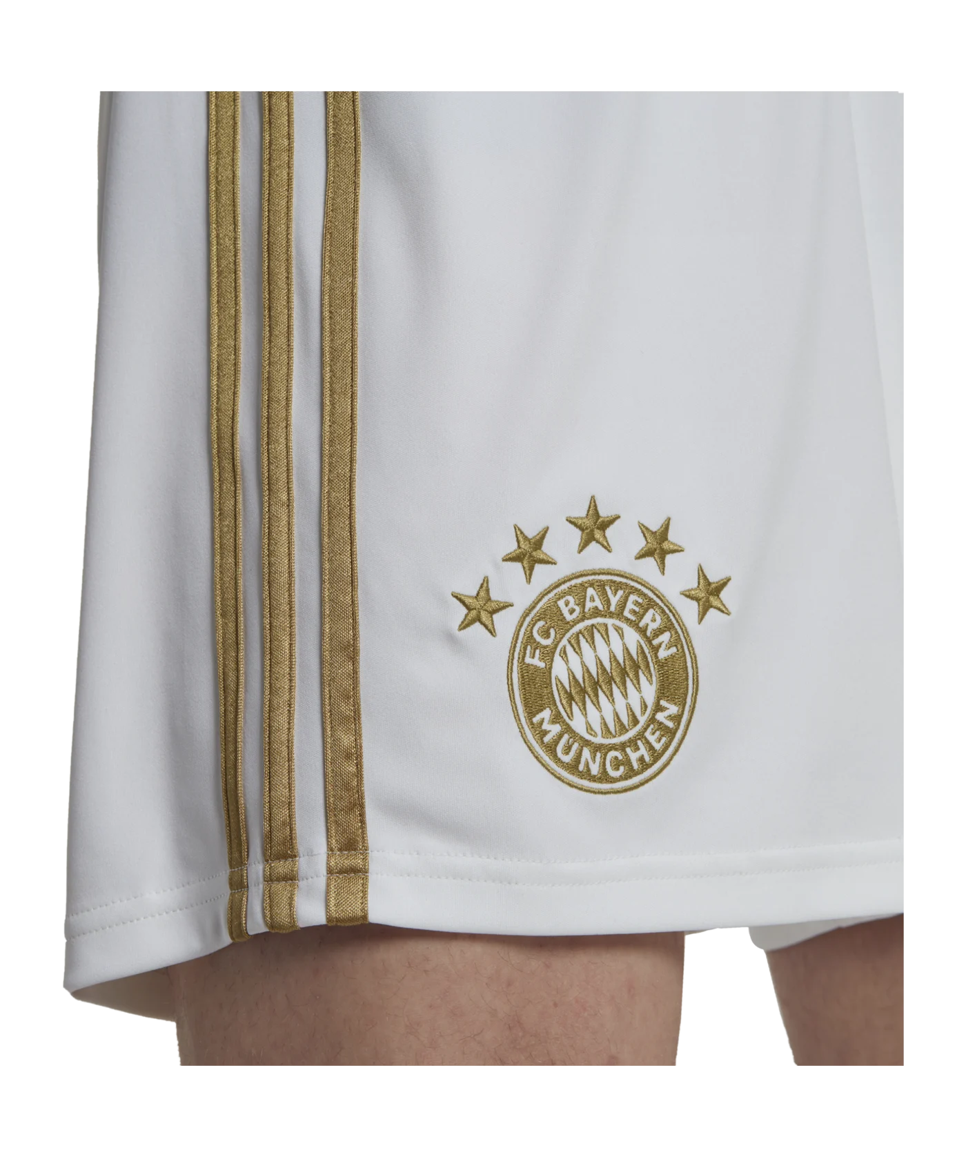 adidas FC Bayern München Short Away 2022/2023 Weiss