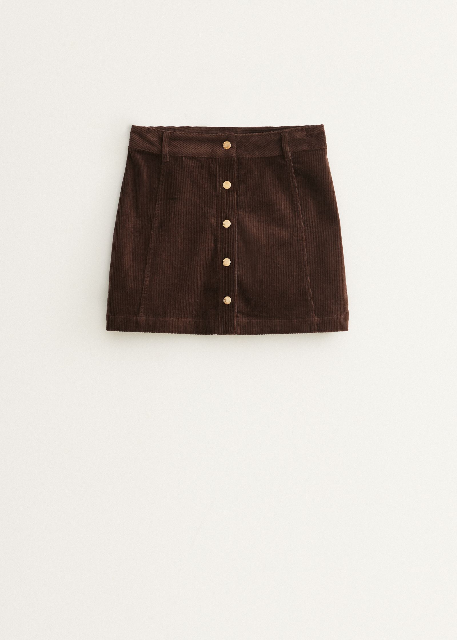 Rib mini rok