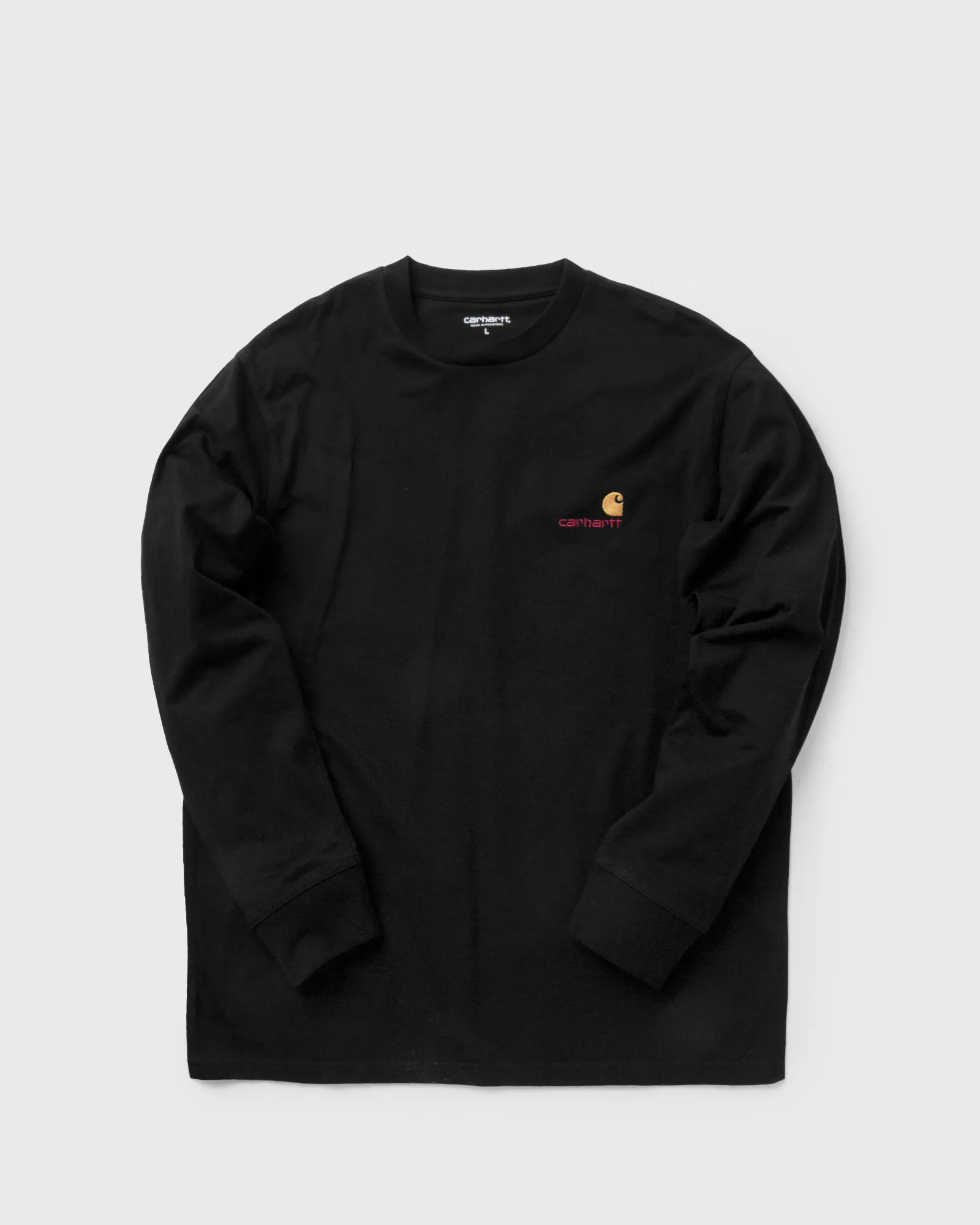 Camiseta Carhartt WIP de manga comprida com estampa American Script