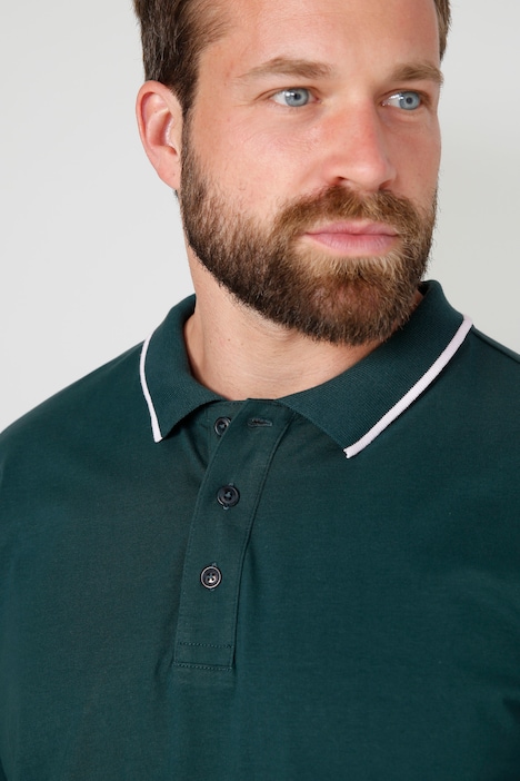 Boston Park Poloshirt, Halbarm, Kontrast-Polokragen