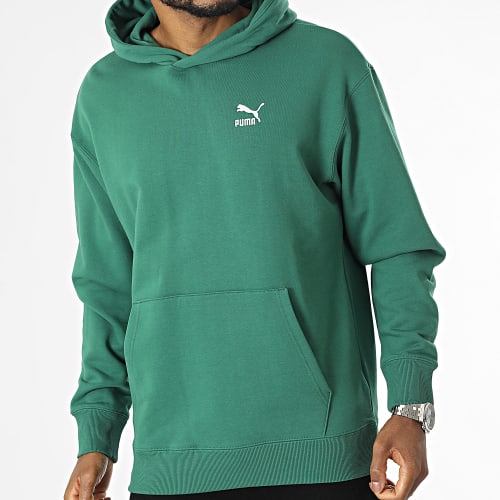 Sweat Capuche Classics Relaxed 535601 Vert