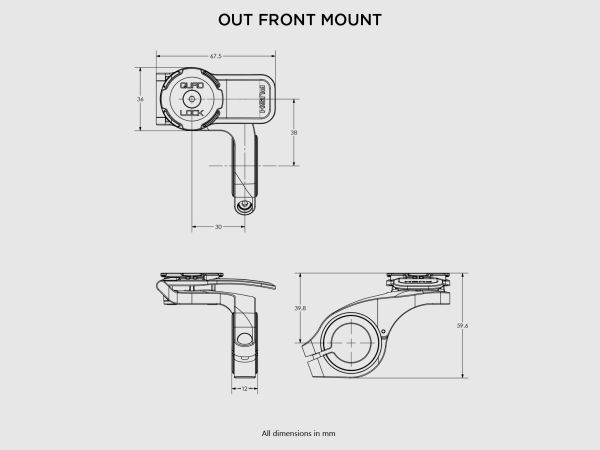 Quad Lock Out Front Mount