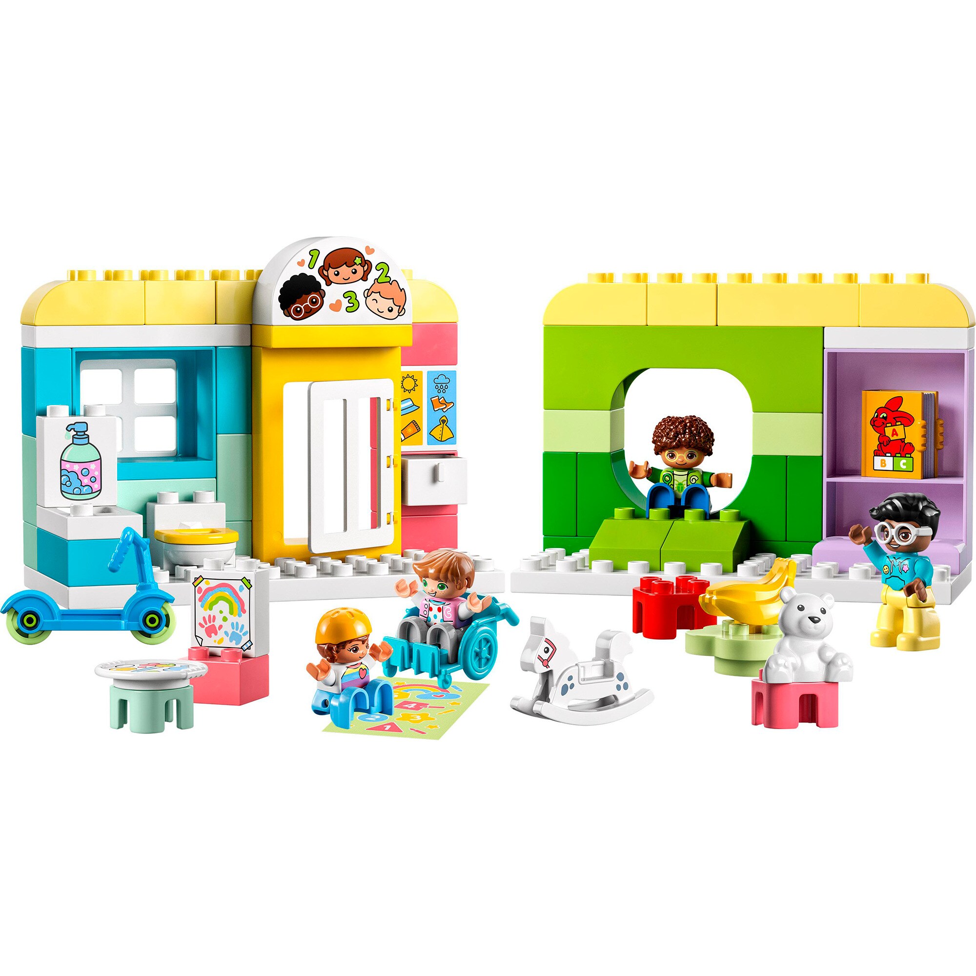 LEGO Konstruktionsspielzeug DUPLO Spielspaß in der Kita
