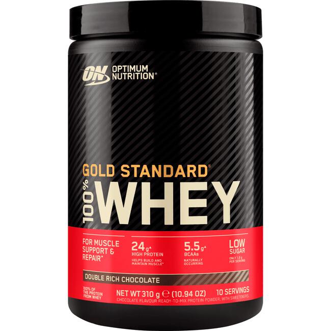 Optimim Nutrition Gold StandardWhey Protein Poeder Double Rich Chocolate 300 GR