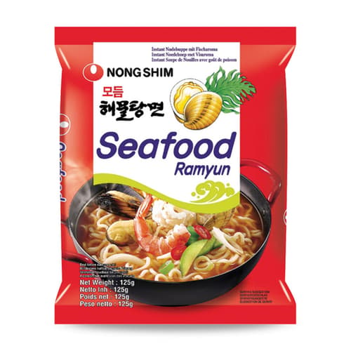 Nong Shim Instantnudeln Seafood (Modumheamul Tangmyun)