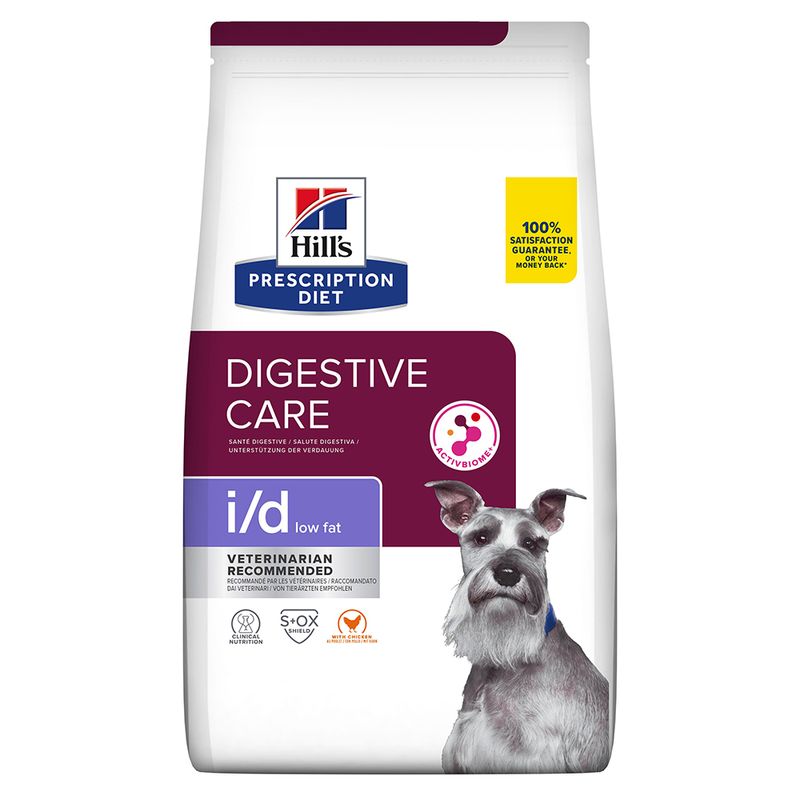 Hill's Prescription Diet i/d Low Fat Digestive Care poulet