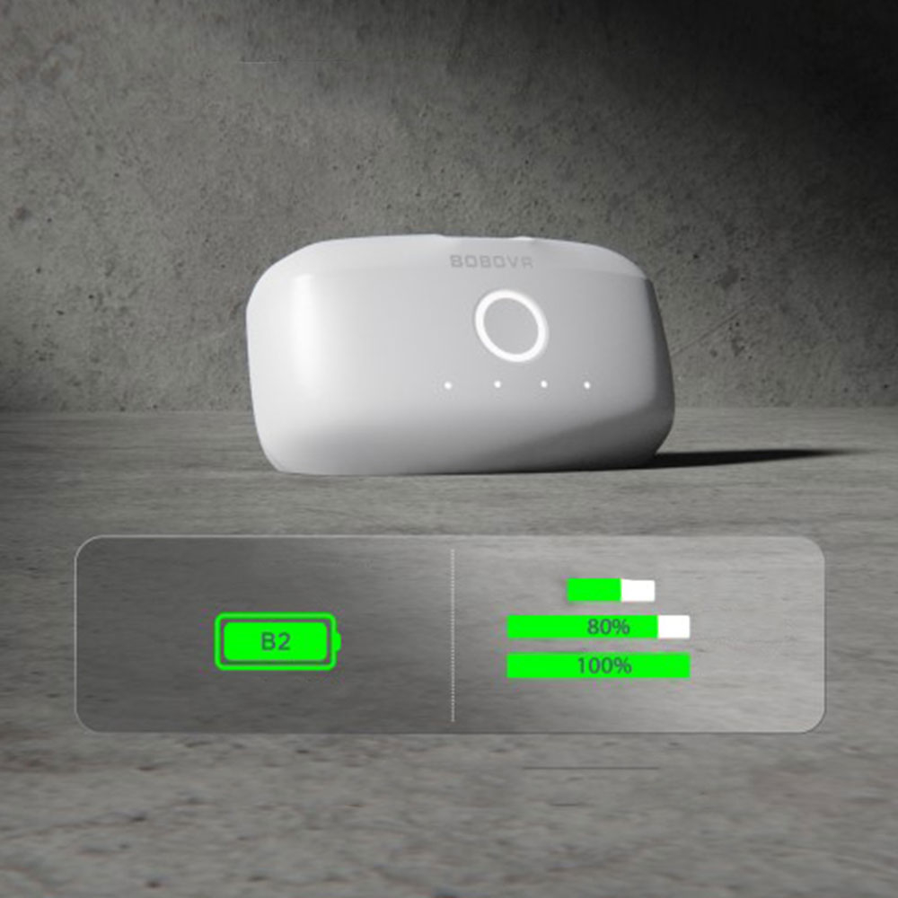 M3 Pro Meta Quest / Oculus Quest 3 / 3S Verstellbares Kopfband mit Schutzriemen und Akku (Grössenverstellbar) - Weiss