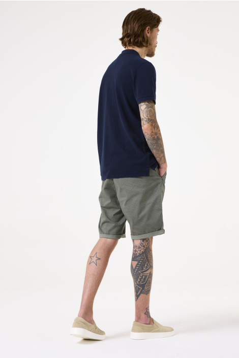 Garcia blauwe heren polo