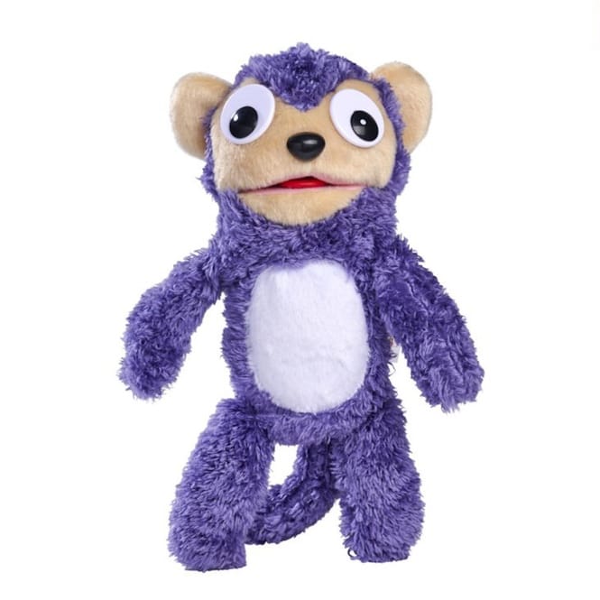 ScreamerZ - Plüschfigur Affe  - Monkey Madness - lila - ca. 30 cm