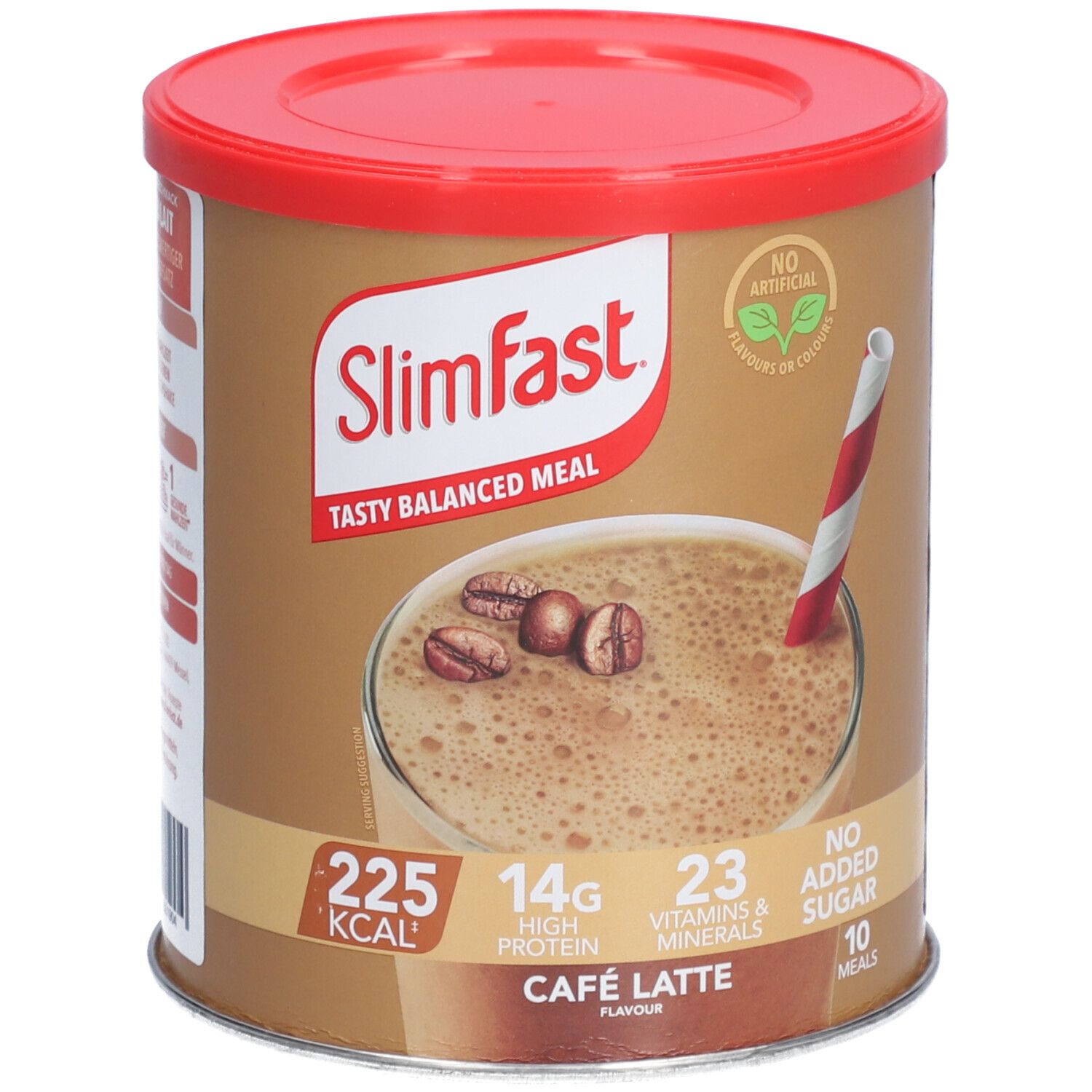 Slim Fast Milchshake-Pulver Café au lait