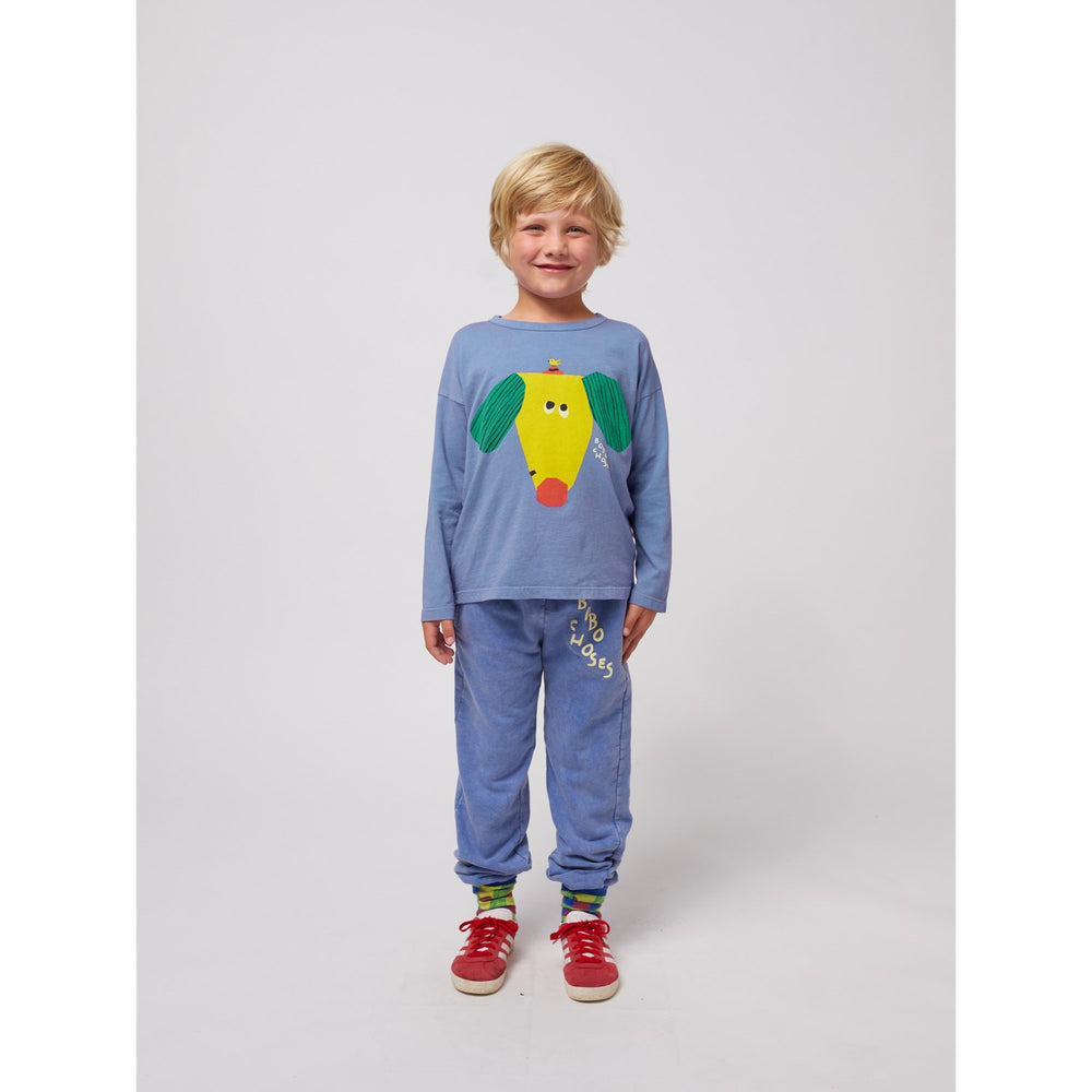 Køb Bobo Choses Blue Happy Dog Bluse