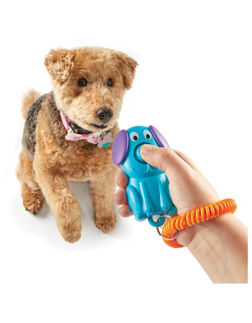 Brightkins Clicker Puppy - Hondenopvoeding - Blauw Oranje