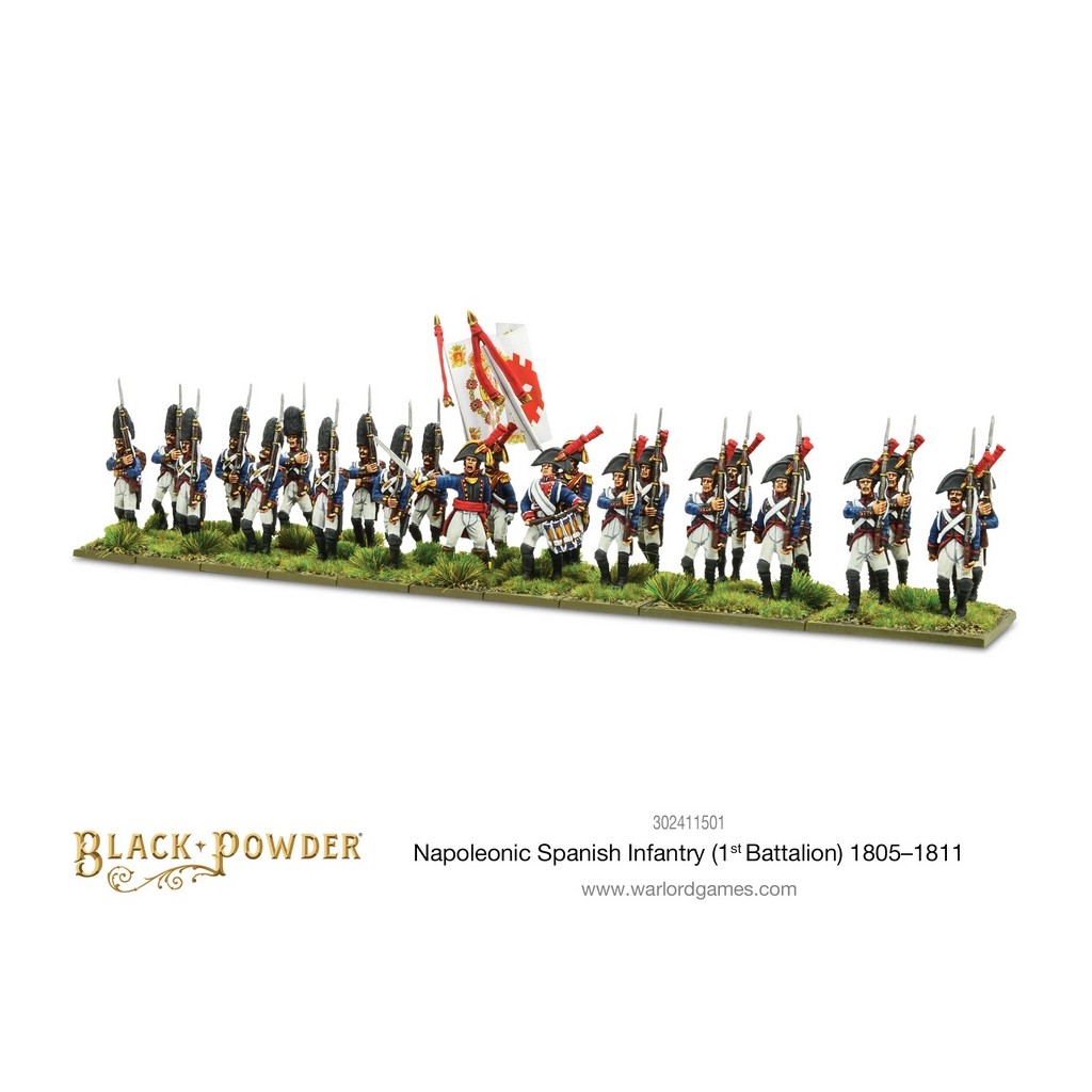 Napoleonic Spanish Infantry (1st Battalion) 1805-1811