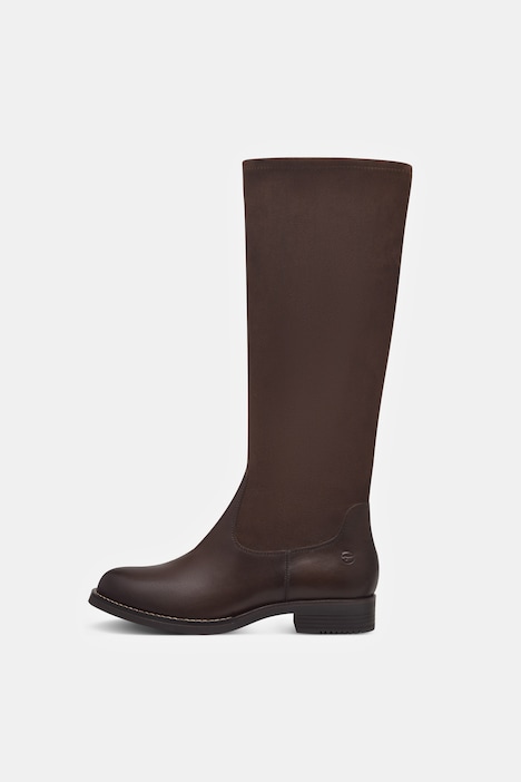 Lederstiefel, Tamaris Comfort, Wechselfußbett, Zipper