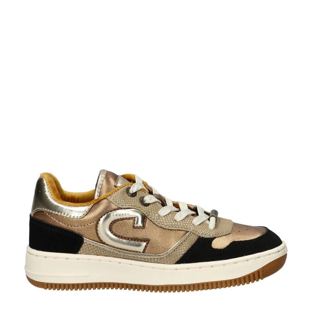 Cruyff Junior Campo Lowsneakers zwart/beige