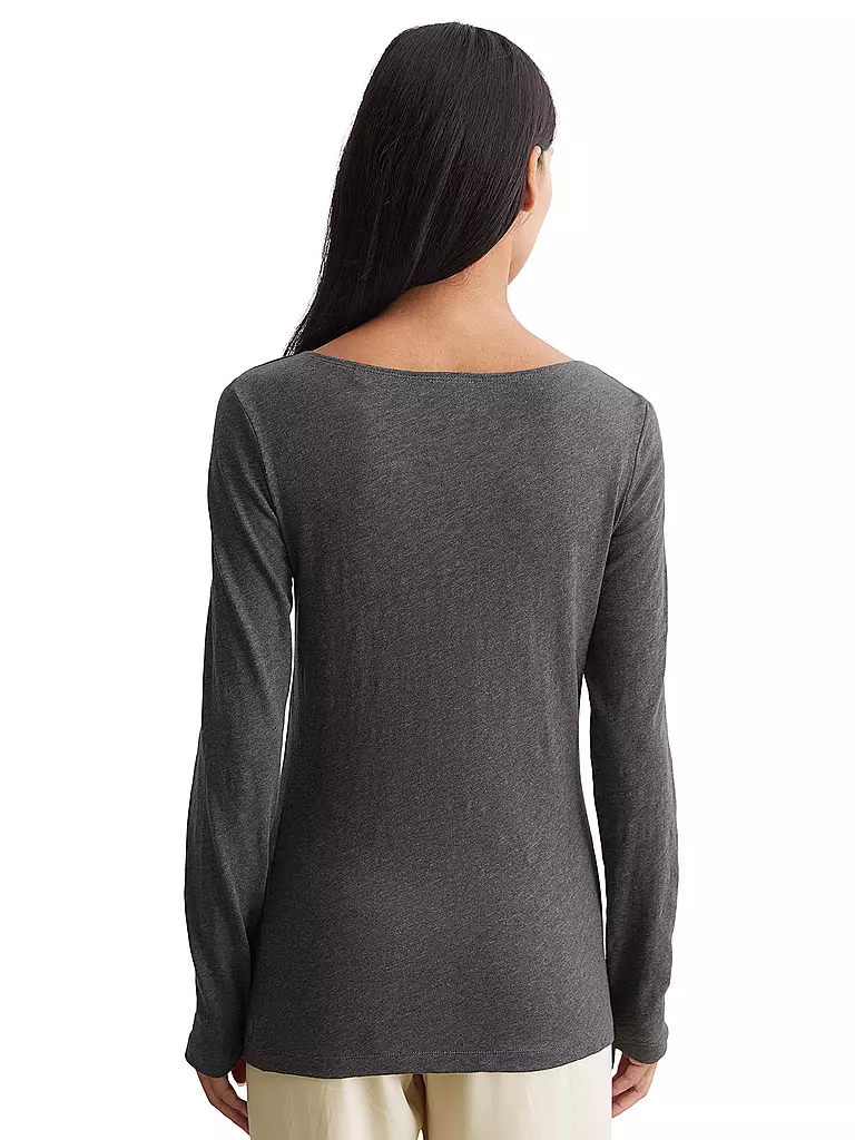 MARC O'POLO Langarmshirt  grau