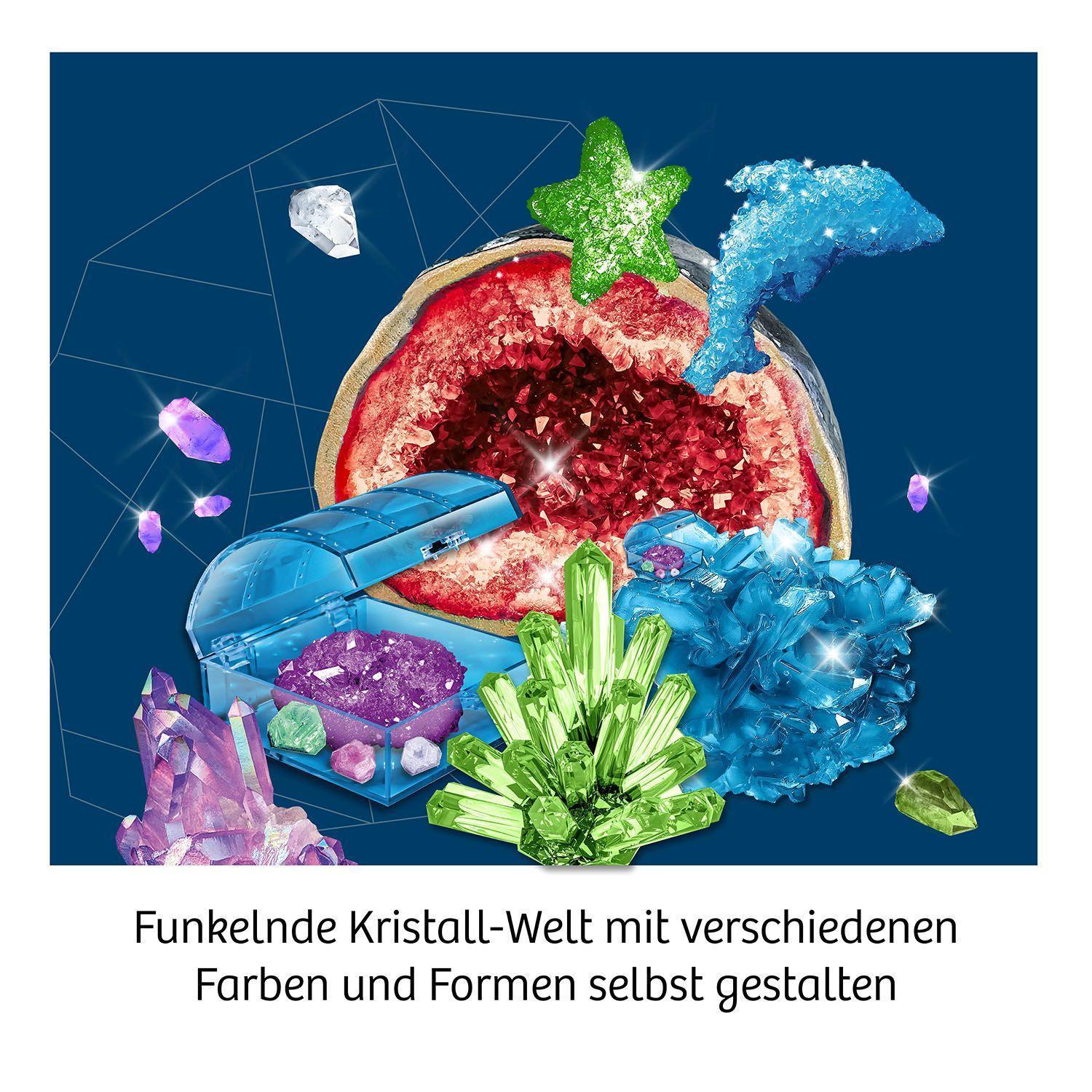 Experimentierkasten KRISTALLE ZÜCHTEN in bunt