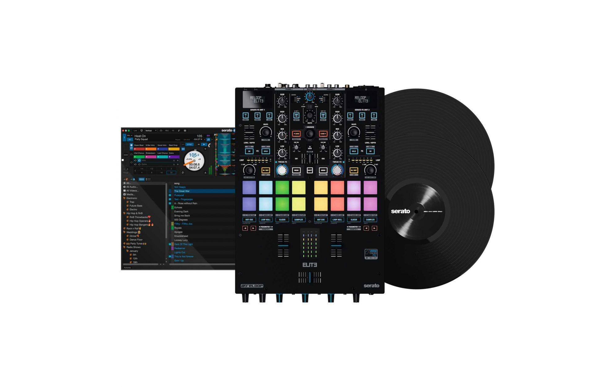 DJ-Mixer Elite<br>High Performance DVS Mixer für Serato