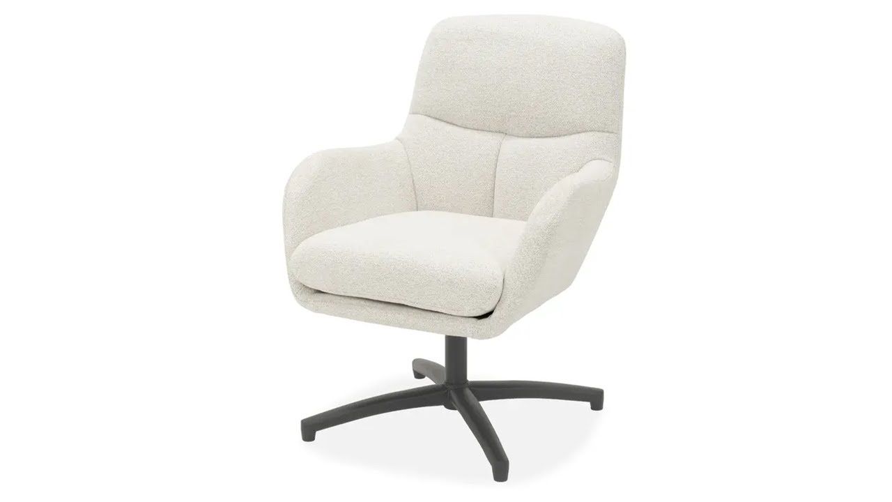 Draaifauteuil Raven 22 Natural Arnar B68 x D73 x H90 cm