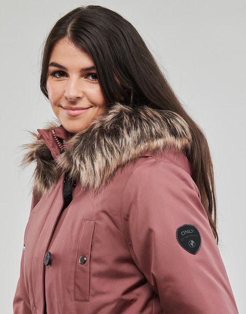 Only - ONLIRIS FUR WINTER PARKA CC 2023 OTW Rosa